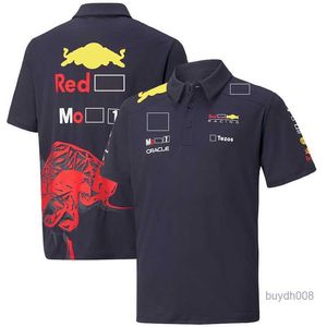 Nuevas camisetas para hombres y mujeres Fórmula Uno F1 Polo Ropa Top Rb Apparel Fanáticos de los deportes extremos Top transpirable Manga corta de gran tamaño