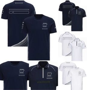Nieuwe T-shirts voor heren en dames Formule 1 F1 Polokleding Top Racing Team Jersey Seizoen Tops Zomer Sneldrogend 7ua5