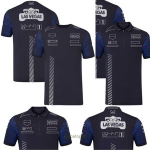 Nieuwe T-shirts voor heren en dames Formule 1 F1 Polokleding Top Racing Team Speciaal Coureur Seizoen Race Sportfans Tops Jersey 52z5