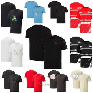 Nouveaux T-shirts pour hommes et femmes Formula One F1 Polo Vêtements Top Team Drivers' Summer Manches courtes Racing Casual Respirant Vêtements à séchage rapide Plus Size Fans' 3s8b