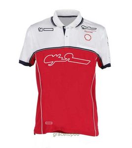 Nouveaux T-shirts pour hommes et femmes Formula One F1 Polo Vêtements Top Fans Serie Downhill Respirant Hors route Cyclisme Manches Été Hors route Moto Rww7