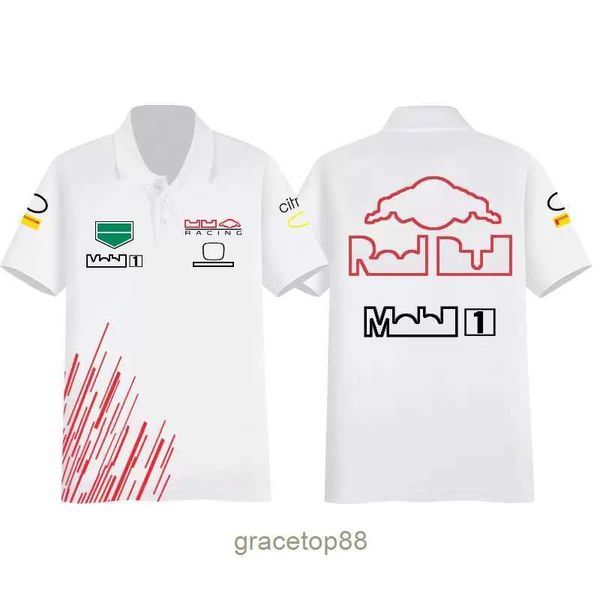Nouveaux T-shirts pour hommes et femmes, vêtements Polo de formule 1 F1, uniforme d'équipe de course, grande taille, ventilateur de voiture d'été Cu78