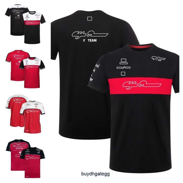 Nouveaux t-shirts pour hommes et femmes Formule 1 Polo V1 Vêtements Top Team Racing Competition courte à manches à manches courtes Extra Large 3VZI