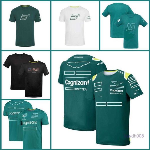 Nuevas camisetas para hombres y mujeres Fórmula Uno F1 Ropa de polo Top Equipo periférico Traje de carreras Ciclismo de manga corta Correr Secado rápido