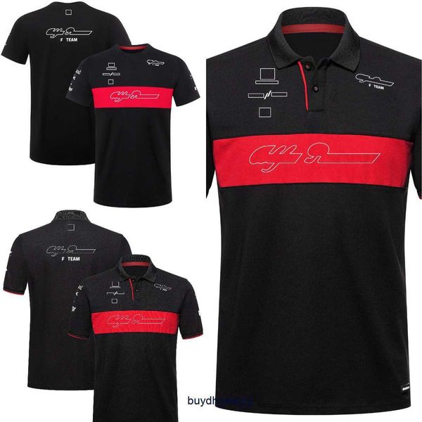 Nuevas camisetas para hombres y mujeres Fórmula Uno F1 Polo Ropa Top Driver Racing Team Motorsport Car Fans Racing Top Summer 0efr