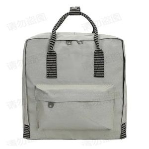 Backpack extérieur pour hommes et femmes Classic Design Junior High School Canvas étanche Ribbon portable extérieur imperméable # 02