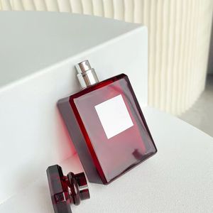 Rote Flasche Nr. 5 für Männer und Frauen, Parfümspray, starker Duft, um Sie anzuziehen, 100 ml Eau de Cologne, langanhaltender sexueller Duft, hochwertiger Designer, kostenlose Lieferung