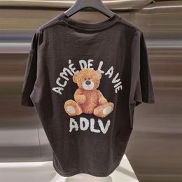 Camiseta de manga corta para hombres y mujeres Summer Acme La de Vie ADLV Mujer Astronauta Donut Cuello redondo suelto Tees151I