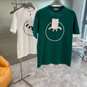 Camiseta para hombres y mujeres Camiseta de diseñador Cuello redondo Algodón casual Manga corta Letras impresas a la moda, parejas masculinas y femeninas la misma ropa