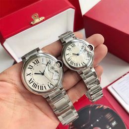 Montre pour hommes et femmes Montre de créateur Ballon bleu Montre mécanique automatique en acier inoxydable Taille de haute qualité 42 mm 36 mm 33 mm Mode Couple Montre de sport Cadeau