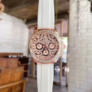 Reloj para Hombres y Mujeres Movimiento de Cuarzo Original Importado Mineral Banda de Goma de Vidrio súper Fuerte 01