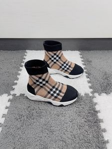 Designer enfant botte neige bottes grands enfants bébé chaussette cool chaussures vintage garçon en plein air chaussons baskets d'hiver