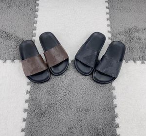 Zapatillas de diseñador para niños Verano Bebé Diapositivas de playa Impresión de letras Niños pequeños Sandalias de playa de alta calidad Niños Niñas Zapatos casuales antideslizantes