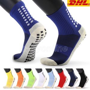 Anti slip voetbal sokken van heren atletische lange sokken absorberende sportgreep sokken voor basketbalvoetbalvolleybal running fy7610
