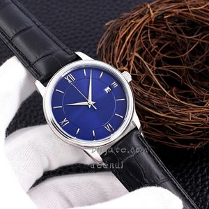 luxe heren automatische designer horlogeband Klassieke stalen wijzerplaat 38 MM horloges lichtgevende zwemmen saffier montre de lux aaa horloges