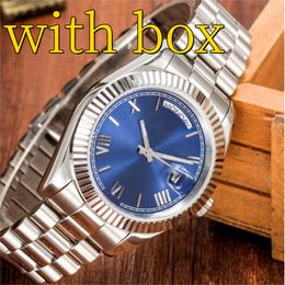 Nieuw heren automatisch mechanisch horloge 41 mm 904L volledig roestvrijstalen horloge saffier waterdicht horloge Montrade