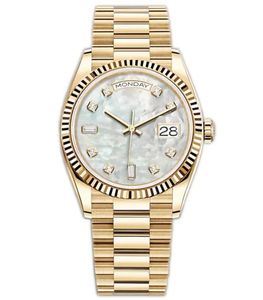 Heren automatisch uurwerk horloges 41 mm kalender / datum diamanten dameshorloge lichtgevende waterdichte horloges luxe horloge met doos