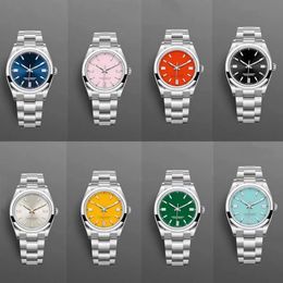 Automatische oesters voor heren kijken paar 33/40 mm Vol roestvrijstalen horloge dames kwarts licht waterbestendige saffier horloges Montre de Luxe
