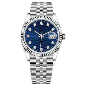 Montre automatique pour hommes Designer classique 36mm 904L montre mécanique tout bracelet en acier inoxydable montres saphir de natation lumineuses