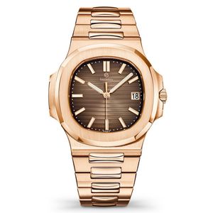 Montre automatique pour homme en acier inoxydable avec sertissage de diamants étanche en profondeur expédition rapide