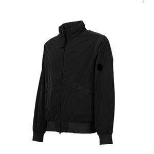 Chaqueta de piloto de otoño e invierno para hombre, cálida, a prueba de viento, con cuello alto, abrigos de estilo militar