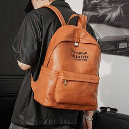 Zaino da uomo Zaino da uomo alla moda di alta qualità versatile Zaino per computer Zaino da viaggio Borsa da uomo coreana