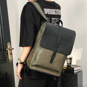 Backpack Trendy Brand Fashionable Youth College Student Computer Backpack Trendy Brand 230817