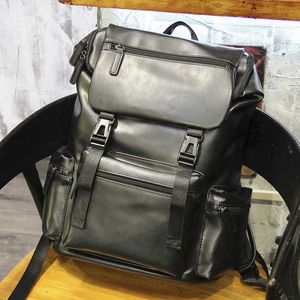 Mochila de gran capacidad para hombre, mochila de calle, bolsa de viaje para montañismo, mochila para ordenador de viajero, tendencia 230715