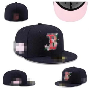 Heren honkbal gemonteerde hoeden hiphop zwarte sport vol gesloten caps nieuwste heren gemonteerde hoeden mode sport op veld volledig gesloten ontwerp caps heren dames cap m-13