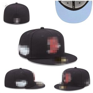Heren honkbal gemonteerde hoeden hiphop zwarte sport vol gesloten caps nieuwste heren gemonteerde hoeden mode sport op veld volledig gesloten ontwerp caps heren dames cap m-11