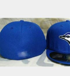 Baseball masculin Full Fermed Caps Summer True Fit Hip Hop Trucker Hat Dada Gorras Hombreball Os Men Femmes 32 équipes décontractées sport Flat Fitted Hats Toronto Mix Color A2