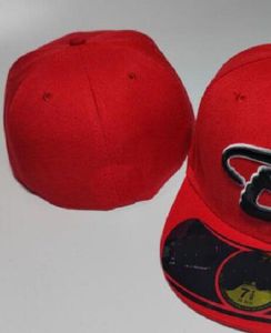 Baseball masculin Full Fermed Caps Summer True Fit Hip Hop Trucker Hat Dada Gorras Bone Men Femmes 32 équipes Casual Sport Flat Fitted Hats a Arizona Mix Colors
