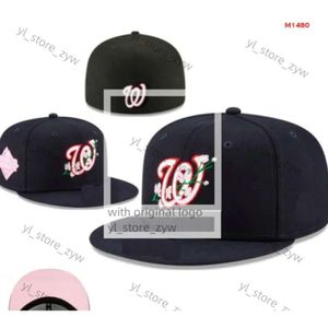 Men's Baseball Phillies Fitted Hats Classic World Series Hip Hop Sport Sox Sox Full Fermed La Ny Caps Chapeau Stitch Heart 
