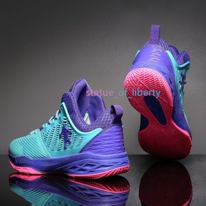 Zapatos altos de baloncesto para hombre, calzado deportivo antideslizante resistente al desgaste para estudiantes, botas con absorción de impacto, nuevos zapatos deportivos para hombre v7