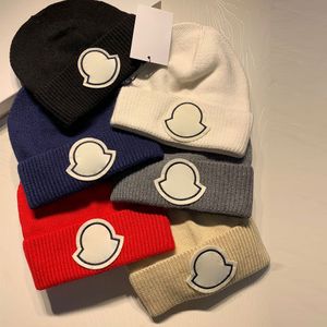 Bonnet pour hommes Bonnet tricoté Chapeaux tricotés pour femmes Casquettes de crâne d'hiver Chapeau de seau 6 couleurs Respirant Mode d'extérieur Capuchon chaud