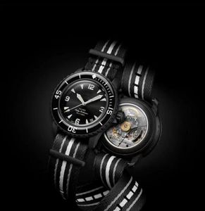 Bioceramic Five Five Ocean Watch Automatische mechanische horloges van heren hoogwaardige volledige functie Pacific Ocean Antarctische Oceaan Indian Watch Designer Movement horloges