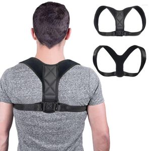 Heren lichaamsvormen verstelbare bovenrug shapewear houding corrector voor mannen onder kleding schoudersteun riem brace korset vrouwen