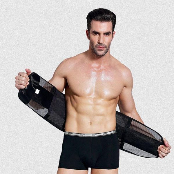 Intimo modellante per il corpo da uomo Fitness Compressione Shapewear Occasioni d'affari Addome Corsetto Vita Trimmer Cintura Trainer Uomo Dimagrante Shaper