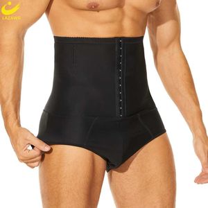 Men s Body Shapers LAZAWG Shaper Shorts pour hommes minceur ventre contrôle culotte taille formateur taille haute sous-vêtements cuisse culotte 230823