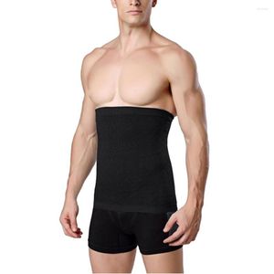 Heren lichaam vormt mannen buik taille buik buik riem shapewear slank shaper compressie ondergoed band