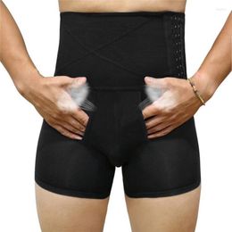 Hommes corps Shapers hommes S-6XL hommes taille haute contrôle culotte gros ventre Shapewear ceinture homme Steampunk Body hommes minceur Shaper