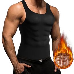 Shapers pour hommes Shapers pour hommes Sauna Sweat gilet Traineur Traineur Premium Train Tank Slimming Corps Shaper Vest for Men 231213