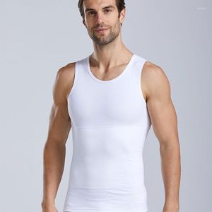 Hommes Body Shapers Hommes Minceur Shapewear Corset Gilet Compression Abdomen Ventre Ventre Contrôle Slim Taille Cincher Sous-Vêtements Sport