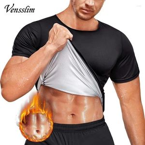 Corps pour hommes Shapers Men Sauna Sweat Gest Tiche piégeant Compression Traine Trainers Shirts Gym Suisse Workout Slinom Shaper pour la perte de poids