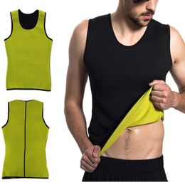 Hommes Body Shapers Hommes Top Néoprène Minceur Gilets RiauDe Perte de poids Abdomen Ventre Ventre Taille Cincher Corset Slim Shapewear