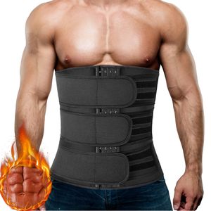 Men s Body Shapers Hommes taille formateur minceur Shaper Fitness ceinture perte de poids gros brûlant Sport ceinture sueur tondeuse entraînement Cincher Shapewear 230823