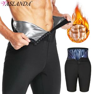 Hombres Body Shapers Hombres Entrenamiento Sauna Pantalones de chándal Termo Cintura alta Pantalones cortos de compresión Entrenador de cintura Body Shaper Deportes Pérdida de peso Fajas 230616