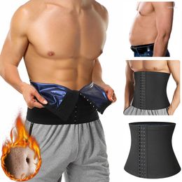 Mannen Body Shapers Heren Buikverkleiner Fitness Zweet Trimmer Afslankende Riem Taille Trainer Buik Shapewear Ultra Licht Slank Corset Sauna