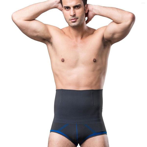 Hommes Shapers Prayger Bambou Shaper Minceur Taille Haute Entraîneur Contrôle Culotte Ventre Plat Tondeuse BuLift Sous-Vêtements