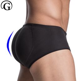 Formadores de cuerpo para hombres Prayger Butt Lifter Shaper Hombres Enhancer Control Bragas Sillicon Inserts Ropa interior 230914